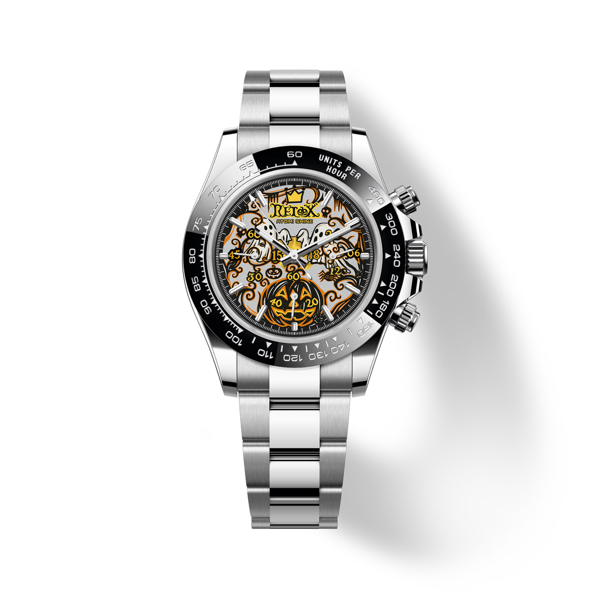 Halloween Pumpkin Realm Chronograph Watch 39mm – product view
