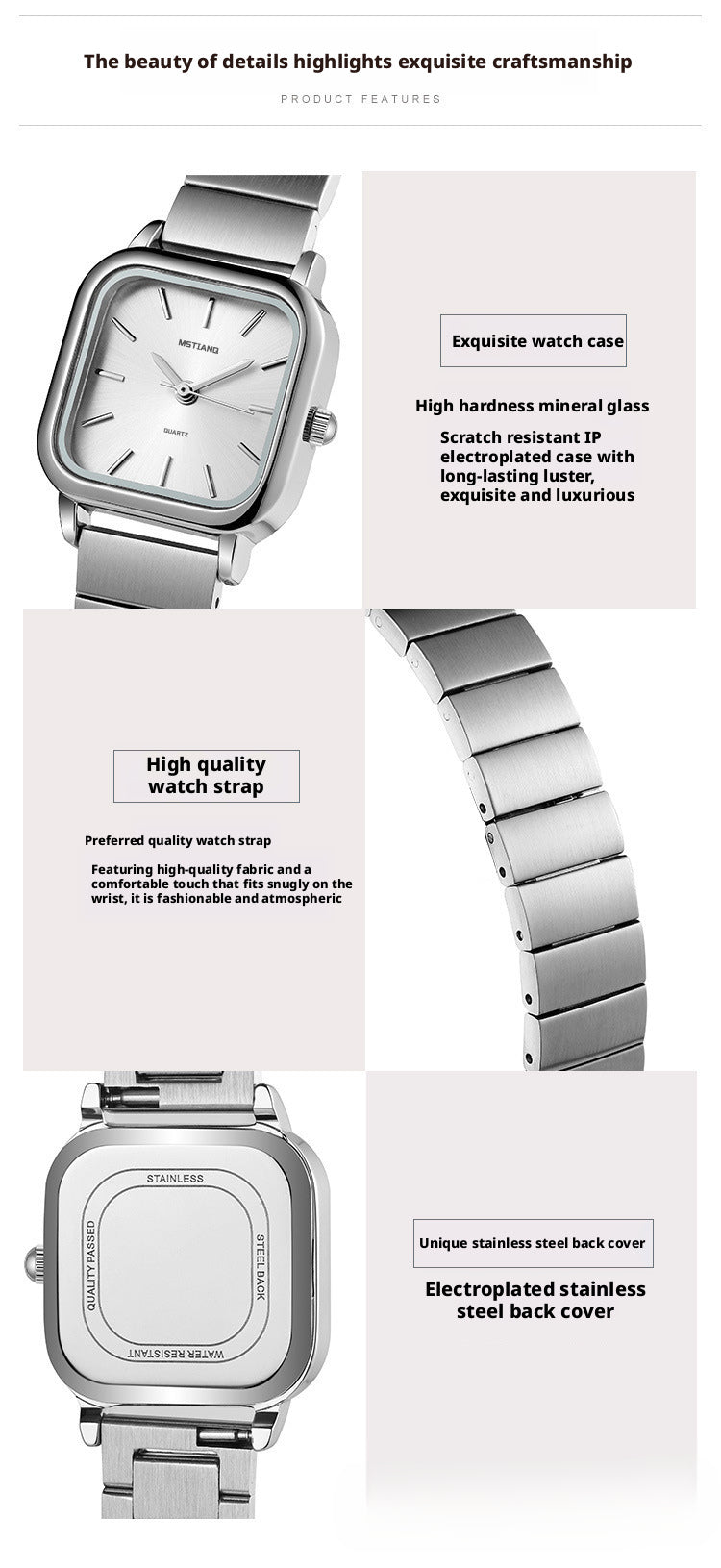 MSTIANQ 1126 Quartz Watch