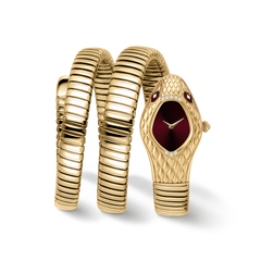 Medusa Double Spiral Watch – 22mm Scarlet Serpent