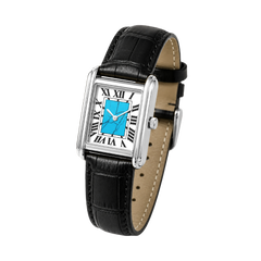 Micro Monolith Watch – 27 x 22mm Azure Fracture