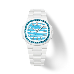 Technautic Spectra Ceramic Watch – 38 5mm Aqua Mirage