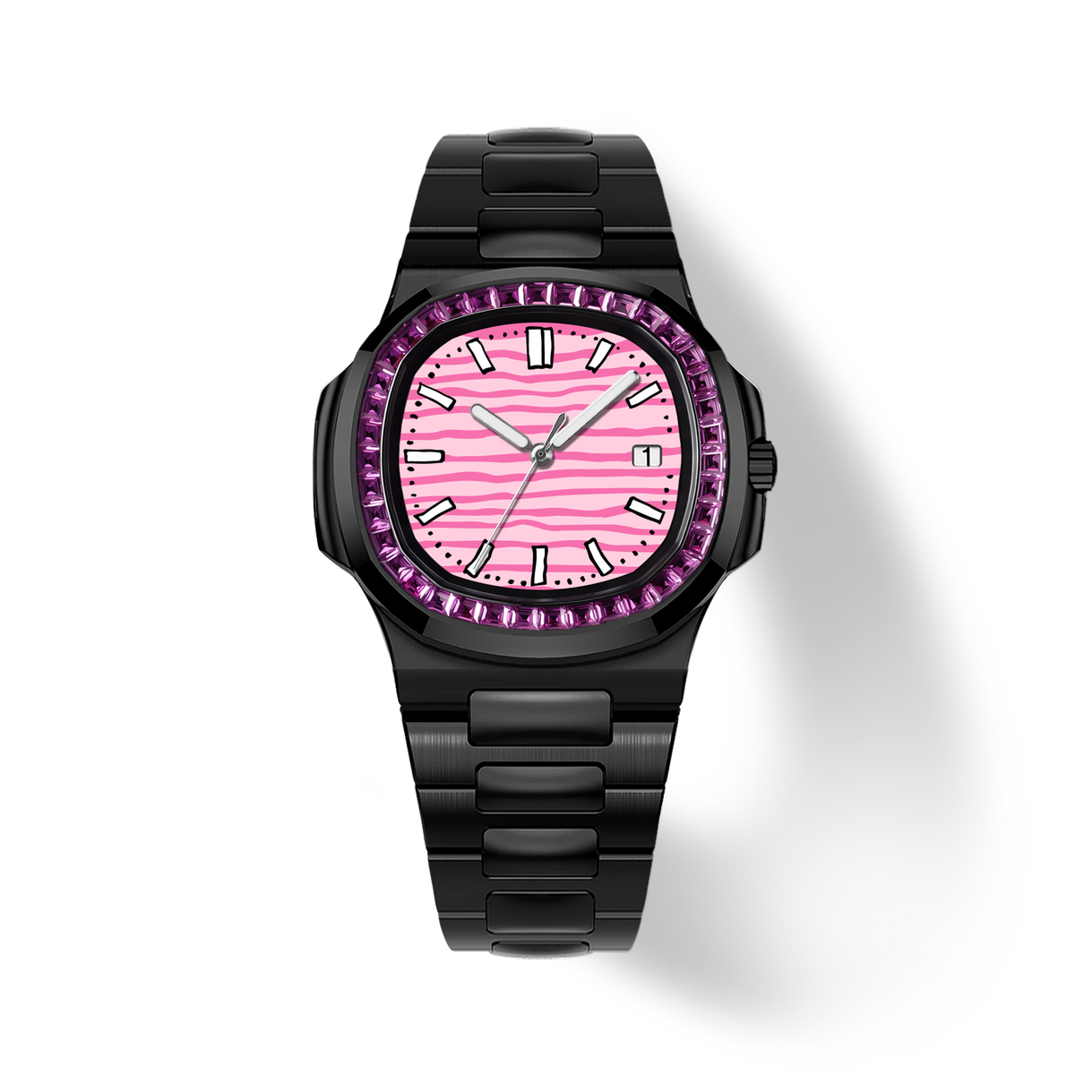 Technautic Spectra Ceramic Watch – 38 5mm Pink Mirage