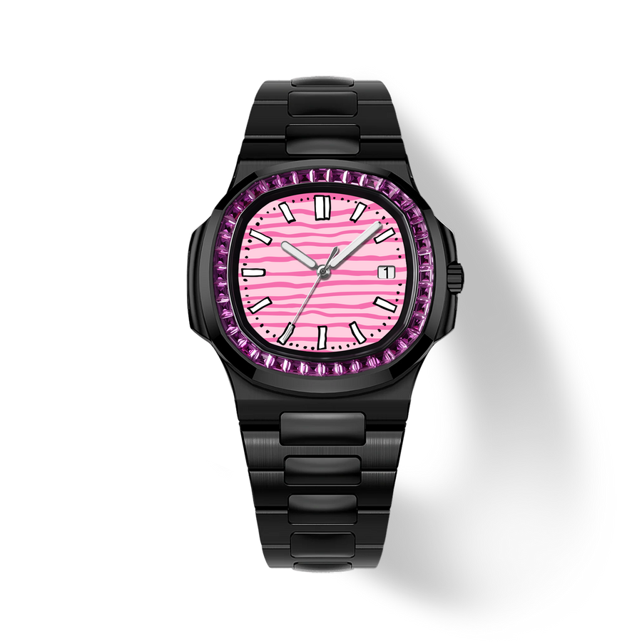 Technautic Spectra Ceramic Watch – 38 5mm Pink Mirage