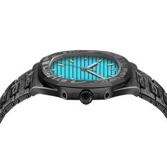 41mm Carbon-Fiber Horizontal-Dial Automatic Watch - Blue Vortex - image 7