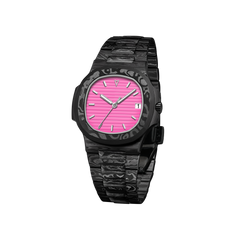41mm Carbon-Fiber Horizontal-Dial Automatic Watch - Pink Horizon - image 4