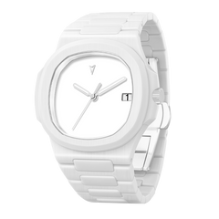 38.5mm Ceramic Horizontal-Dial Quartz Watch - Arctic Void - image 4