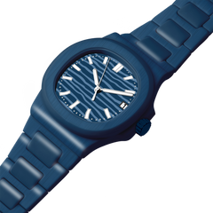 38.5mm Ceramic Horizontal-Dial Quartz Watch - Calm Depth - image 5