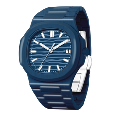 38.5mm Ceramic Horizontal-Dial Quartz Watch - Calm Depth - image 4