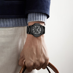 38.5mm Ceramic Horizontal-Dial Quartz Watch - Dark Chaos - image 3