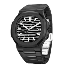 38.5mm Ceramic Horizontal-Dial Quartz Watch - Dark Chaos - image 4