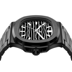 38.5mm Ceramic Horizontal-Dial Quartz Watch - Dark Chaos - image 6