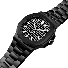 38.5mm Ceramic Horizontal-Dial Quartz Watch - Dark Chaos - image 5