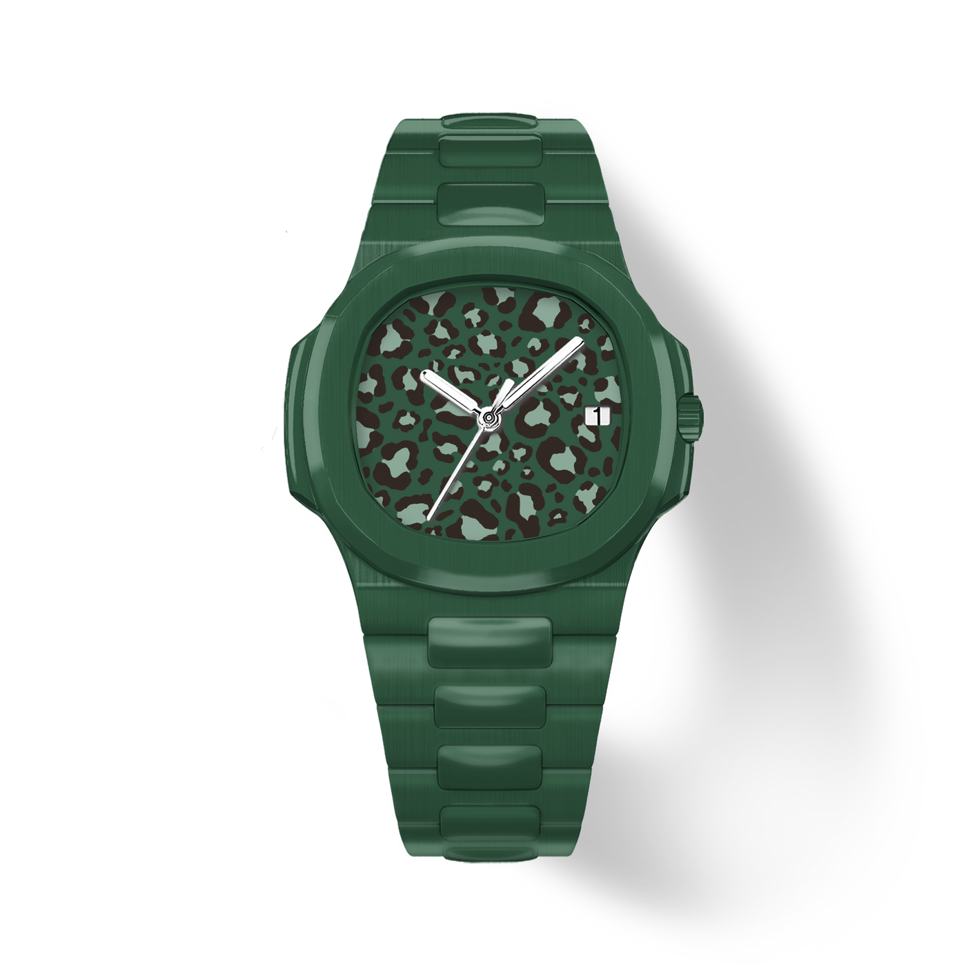 38.5mm Ceramic Horizontal-Dial Quartz Watch - Hidden Wild - image 1