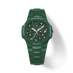 38.5mm Ceramic Horizontal-Dial Quartz Watch - Hidden Wild - image 1