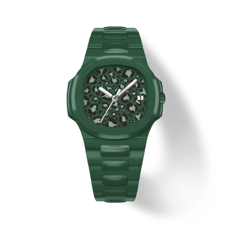 38.5mm Ceramic Horizontal-Dial Quartz Watch - Hidden Wild - image 1