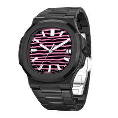 38.5mm Ceramic Horizontal-Dial Quartz Watch - Midnight Rebellion - image 4