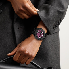 38.5mm Ceramic Horizontal-Dial Quartz Watch - Midnight Rebellion - image 2