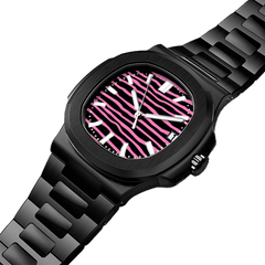 38.5mm Ceramic Horizontal-Dial Quartz Watch - Midnight Rebellion - image 5
