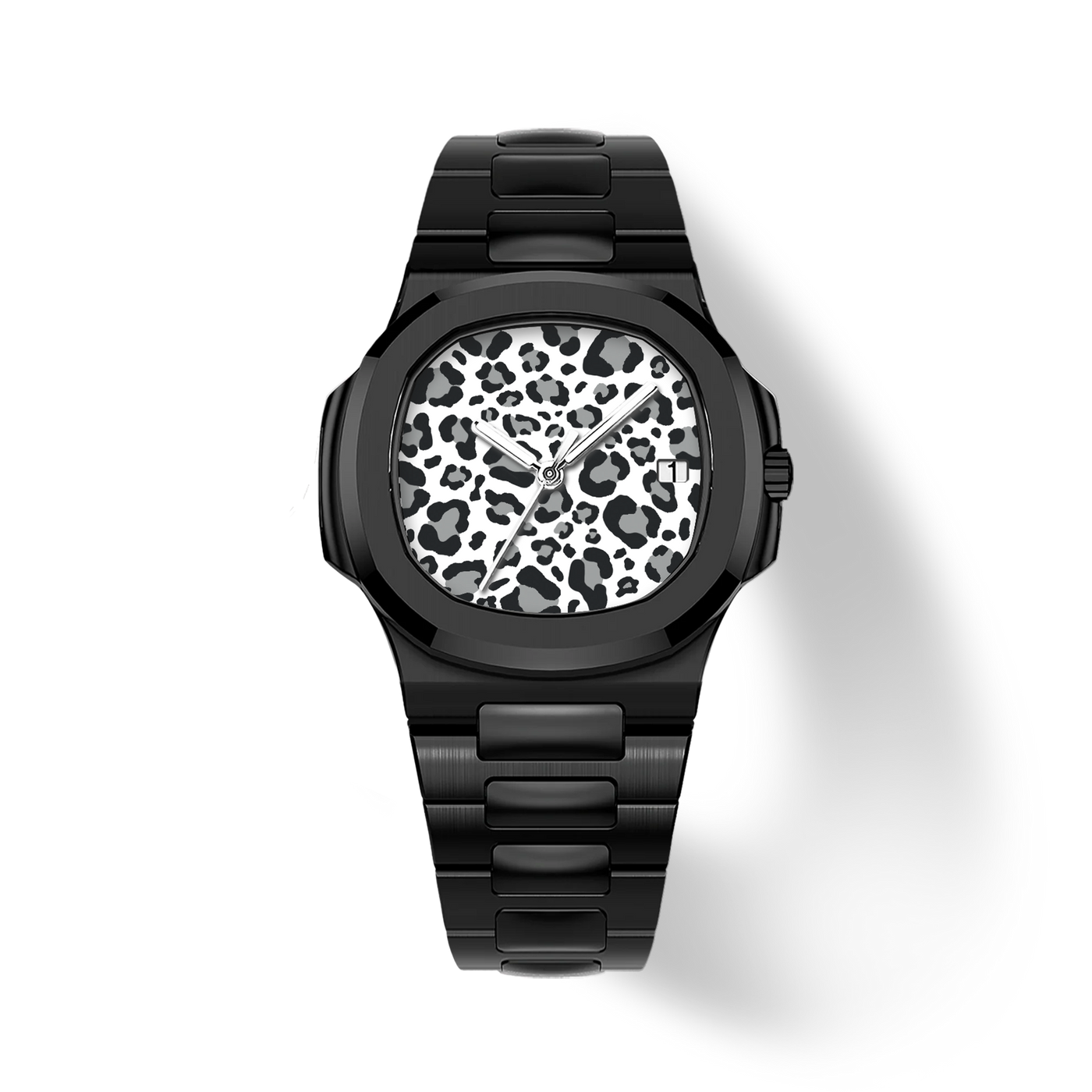 38.5mm Ceramic Horizontal-Dial Quartz Watch - Midnight Safari - image 1