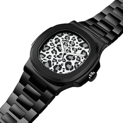 38.5mm Ceramic Horizontal-Dial Quartz Watch - Midnight Safari - image 5