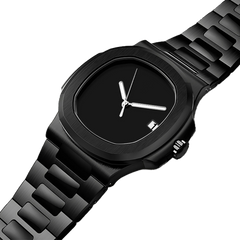 38.5mm Ceramic Horizontal-Dial Quartz Watch - Obsidian Glow - image 5