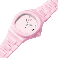 38.5mm Ceramic Horizontal-Dial Quartz Watch - Pink Halo - image 6