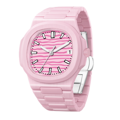 38.5mm Ceramic Horizontal-Dial Quartz Watch - Playful Precision - image 4
