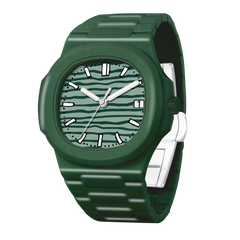 38.5mm Ceramic Horizontal-Dial Quartz Watch - Verdant Mood - image 4