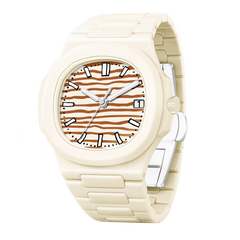 38.5mm Ceramic Horizontal-Dial Quartz Watch - Warm Whimsy - image 5
