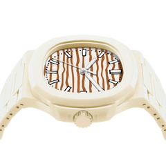 38.5mm Ceramic Horizontal-Dial Quartz Watch - Warm Whimsy - image 4