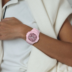 38.5mm Ceramic Horizontal-Dial Quartz Watch - Wild Rose - image 2