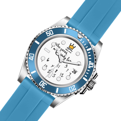 Who Cares Automatic Watch – 40mm Blue Horizon – gallery view 5