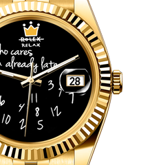 Who Cares Automatic Watch – 40mm Golden Jest – gallery view 4