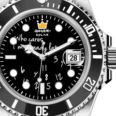 Who Cares Automatic Watch – 40mm Lazy Midnight – gallery view 4