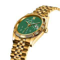 Who Cares Automatic Watch – 40mm Emerald Rebel – gallery view 5