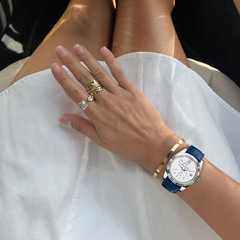 Who Cares Automatic Watch – 40mm Blue Rebel – gallery view 2