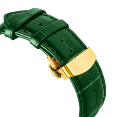 Who Cares Automatic Watch – 40mm Green Humor – gallery view 6