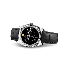 Who Cares Automatic Watch – 40mm Midnight Satire – gallery view 4