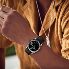 Who Cares Quartz Watch – 36mm Black Whimsy – gallery view 3