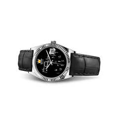 Who Cares Quartz Watch – 36mm Black Whimsy – gallery view 5
