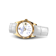 Who Cares Quartz Watch – 36mm Golden Whimsy – gallery view 4