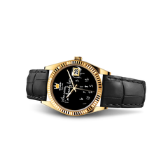 Who Cares Quartz Watch – 36mm Golden Jestful – gallery view 4