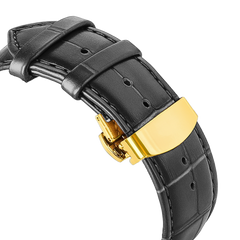 Who Cares Quartz Watch – 36mm Golden Jestful – gallery view 6