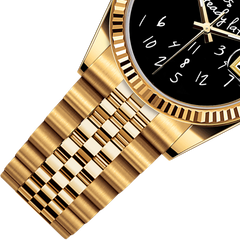 Who Cares Quartz Watch – 36mm Gilded Smile – gallery view 5