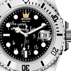 Who Cares Automatic Watch – 40mm Humor Dial – gallery view 4