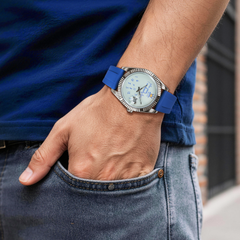 Who Cares Automatic Watch – 40mm Relax Script – gallery view 3
