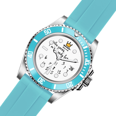 Who Cares Automatic Watch – 40mm Turquoise Rebel – gallery view 4