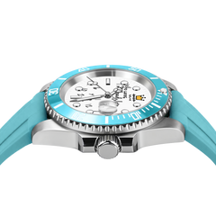 Who Cares Automatic Watch – 40mm Turquoise Rebel – gallery view 5