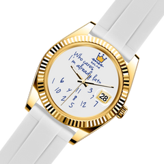 Who Cares Automatic Watch – 40mm White Noise – gallery view 4
