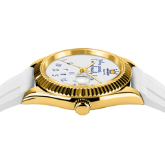Who Cares Automatic Watch – 40mm White Noise – gallery view 5